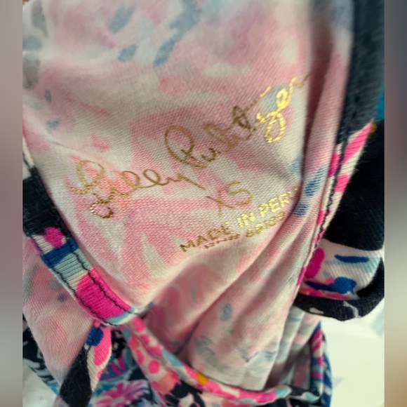 Lilly Pulitzer XS ruffled sleeveless blouse - Picture 4 of 6